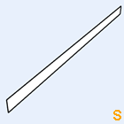 Zahnblech SAB 45KD1000 große Sicke