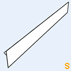 Zahnblech SAB 100-275 große Sicke