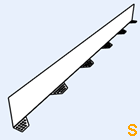Zahnblech Nordbleche 35-207 kleine Sicke
