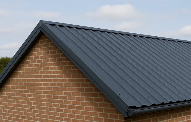 Kantteile Dach Trapezbleche
