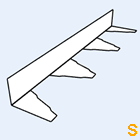 Zahnblech Fischer 150-280 kleine Sicke