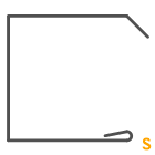 Ortgang zum Aufstecken