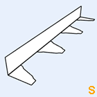 Zahnblech Fischer 135-310 kleine Sicke