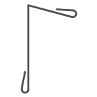 Dach-Wandanschlussprofil Traufe